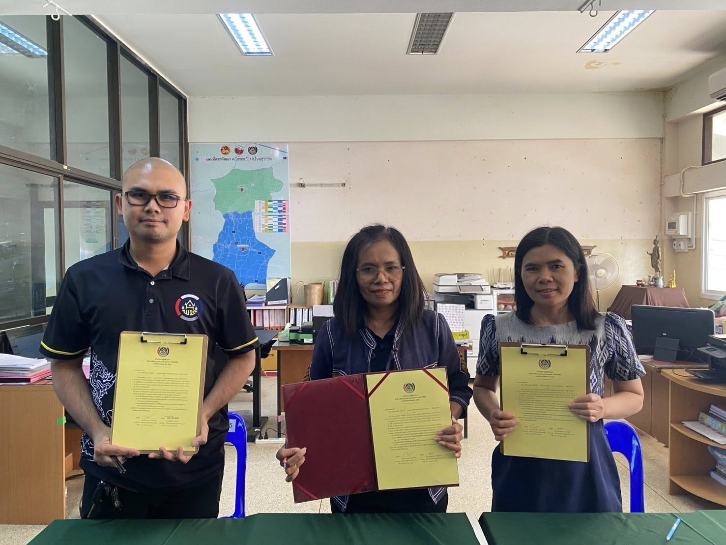 พช.โนนสุวรรณ : คำรับรองการปฎิบัติราชการ